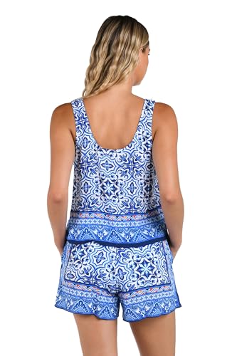 La Blanca Women's Standard Fly-Away Tank Swimsuit Cover Up2