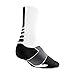 Nike Hyperelite Basketball Crew Dri-Fit Men Socks White/Black SX4801-101 (SIZE: XL)