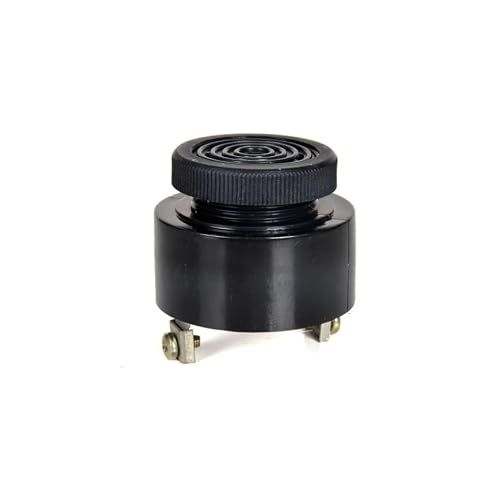 Mesan Brand Mini Piezo Buzzer 95 dB Pulse Tone 110 Volt AC and DC Voltage Installation Mount IP 54 Protection Rate Industrial and General Purpose Alarm Siren Sounder