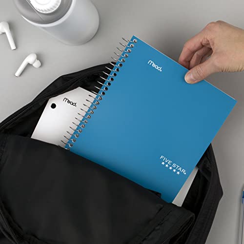 Five Star Spiral Notebook, 2 Subject, College Ruled Paper