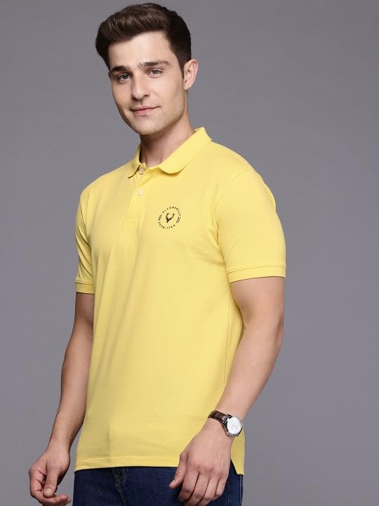 Image of Men's Cotton Regular Fit Polo T-Shirt