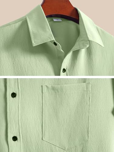Image of Tee Projekt Solid Shirt for Men's ||Pop corn Shirt|| Solid Shirt for Men's|| Casual Shirt for Men||Half Sleeve Spread Collar Shirt for Men
