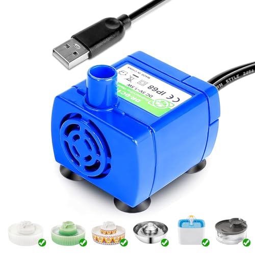 Cepheus Stainless Steel Pet Fountain with Smart Pump