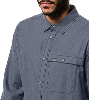 Jack Wolfskin Mens Naka River Shirt M, Night Blue, L : Amazon.sg: Fashion
