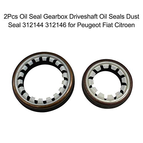 Sangmei 2 unidades de vedação de óleo da caixa de transmissão do eixo de transmissão Vedantes de poe