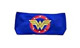RAVEbandz! PRO Wide Stretch Headband Moisture-Wicking | Premium Performance Fabric for Women and Girls | Great for Sports and Fitness (Wonder Woman - Blue)