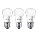 Produktbild Philips E27 LED 4 Watt ersetzt 25 Watt 2700K Warmweiß 250lm Höhe 87mm Ø 45mm matt, 8718696474969-3er-Pack
