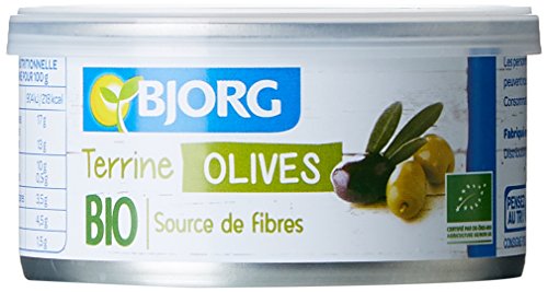  Bjorg Terrine Végétale Olives 125 g - lot de 6