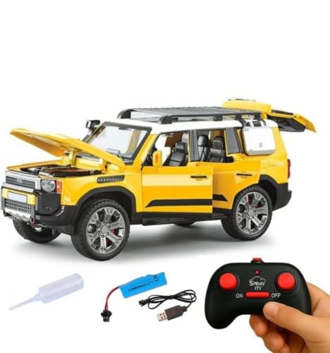 Image of 1:24 Die-Cast RC SUV Toy Car for Kids Boys Girls 3+, Multicolor