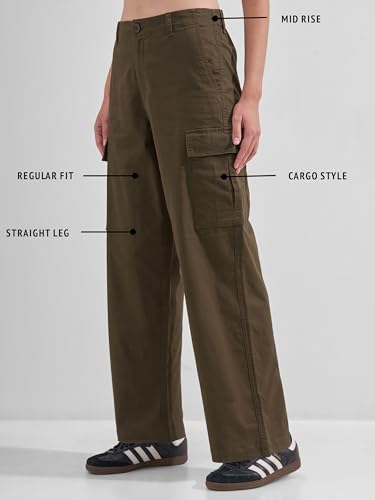Image of Tokyo Talkies Women Linen, Cotton, Trousers for Woman, Palazzo Pants for Woman
