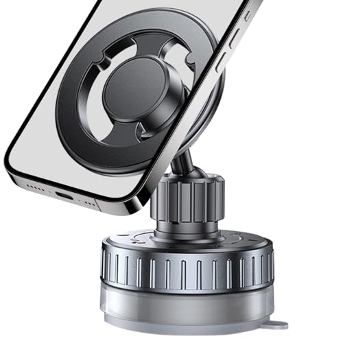 Supporto magnetico per telefono a ventosa - forte supporto per da auto - montaggio rotante a 360° base a sicura veicolo flessibile - cellulare rack - per