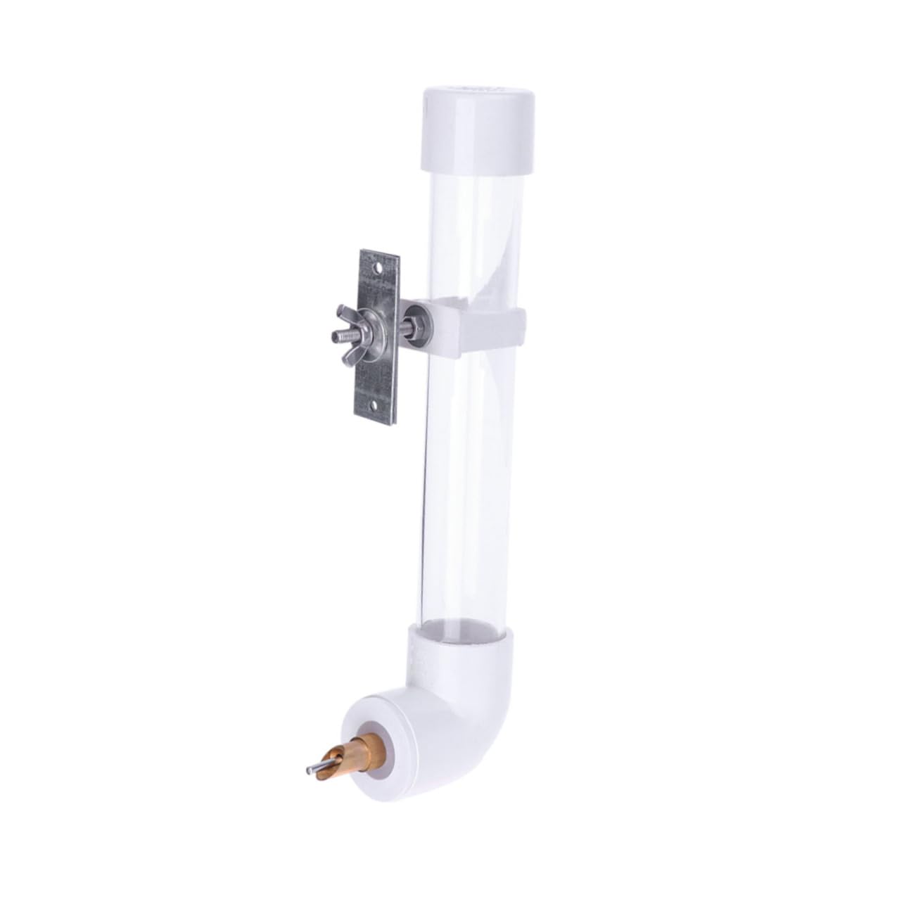 Dispenser D'acqua Automatico per Pappagalli Grandi, Plastico | Grande Capacità, Fissaggio su Pareti o Gabbie, Pulizia Semplice e Uso Ordinato Stile Casuale