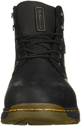 Dr. Martens Unisex Holford Construction Boot, Black Connection Wp+Extra Tough Nylon, 8 US Women | Image 1
