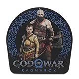 Sony God of War Ragnarok Metal Wall Decor - God of War Sign Featuring Kratos and Atreus