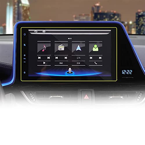 Verre trempé Toyota C-HR 2016-2019 : protection d'écran tactile pour navigation GPS de voiture