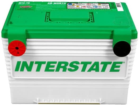 Automotive Battery 12V 62Ah 800CCA (MTZ-78) Automobile SLI AGM Starting Replacement Battery (Group Size 78) Cars, SUVs, Sedans, Trucks