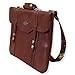 Col. Littleton No. 16 Document Bag with Strap - Brown