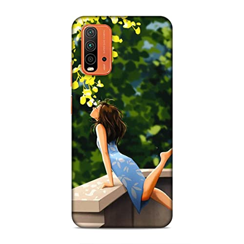 Image of Printed Mobile Back Hard Case Cover for Xiaomi Redmi 9 Power | Cute Girl, Sunshine, Cute Dress, Lovely Day-2193