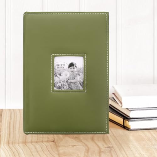 Álbum de fotos para bodas y cumpleaños con ventana frontal Beaupretty de gran capacidad retro 5