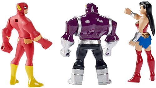 Dc Justice League Action Mighty Minis Wonder Woman, The Flash, & Mongul Mini Figures, 3 Pack #TOP2