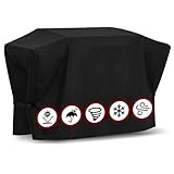 SHINESTAR Griddle Cover for Blackstone 28 Inch Griddle with Hood, Heavy Duty 5483 Flat Top Grill Cover with Velcro, Waterproof & UV-Resistant BBQ Cover for Blackstone 2-3 Burner Grill