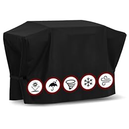 SHINESTAR 5483 28 inch Griddle Cover, Blackstone 28" Griddles with Hood, Heavy Duty 5483 Flat Top Grill Cover with Velcro, Waterproof & UV-Resistant BBQ Cover for Blackstone 2-3 Burner Grill