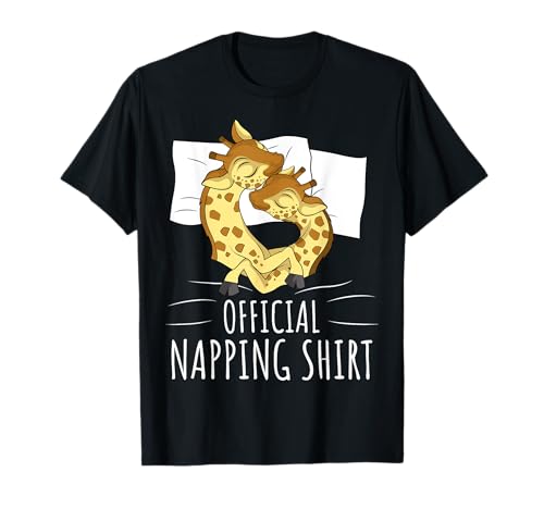 Sleeping Giraffe Official Napping T-Shirt