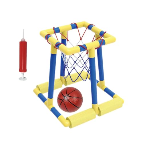 Baloncesto flotante para piscina portátil: el juego de aro ideal para fiestas familiares