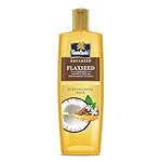 Parachute Advansed Flaxseed Enriched Coconut Hair Oil for Stronger, Smoother Hair | Up to 10x Less Breakage| 2x Softer Hair | Deep Nourishment with Jasmine Extract, 300ml