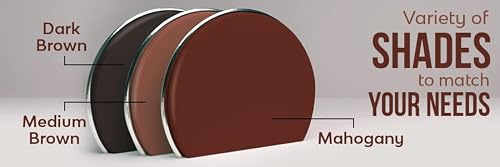 Leather Max Dark Brown Mix Vinyl and Leather Repair Kit - for Your Furniture, Jacket, Sofa, Car Seat, Boots, Easy Instructions to Match Brown Colors, Restore Any Material No Mixing Chart Needed - Thumbnail 2
