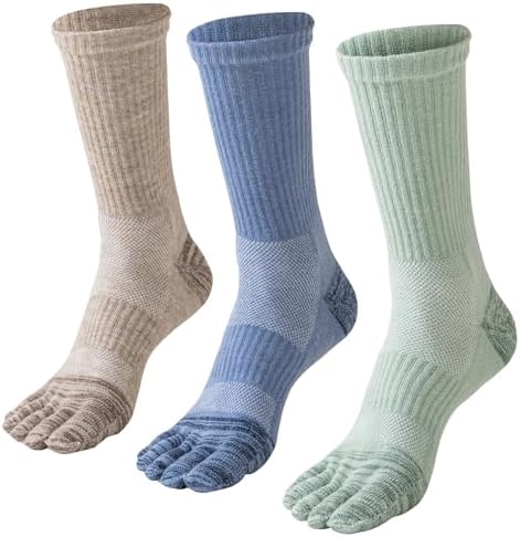 Merino Wool Toe Socks Thermal Boot (3 Pairs) – Best Merino Toe Crew
