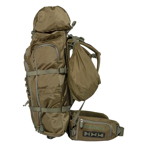 BOG Inception and Helix 6000 Hunting Bag with Lightweight Design 5.69 lb, Durable Fabric Build, 6000 Cubic Inches of Space for Hunting, Outdoors