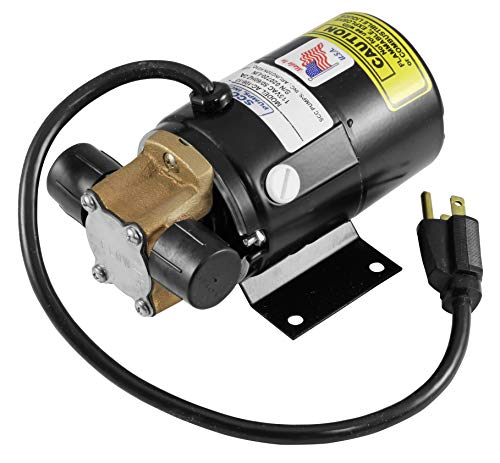 Lincoln 3669 Low Profile 17 Gallon Capacity Oil Change Truck Drain, Removable Filter Screen, 7.75 Inches Tall, 120 Volt Electric Fluid Evacuation Pump #TOP2