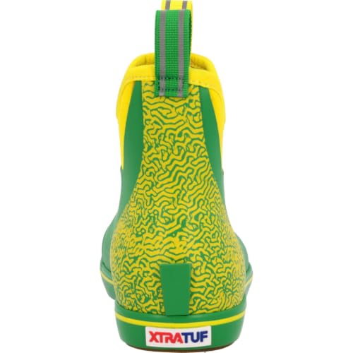 Image of XTRATUF Men's Tailgate Ankle Deck Boot, Green, Size 8(M)