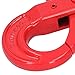 Slip Hook with Safety Lock – 1.12T Alloy Steel Lifting Hook, Eye Type Self-Locking Hook for Industrial Lifting Applications