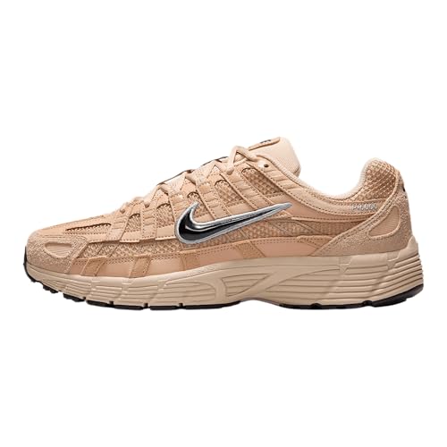 Nike P-6000 SE Men's Shoes (HF0015-202, Hemp/Sanddrift/Metallic Silver/Black)