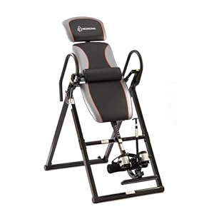 Deluxe Inversion Table with Ajustable Lumbar Pad and 300 lb Weight Capacity