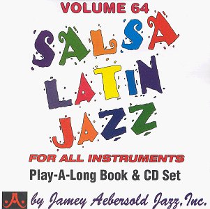 Paperback Vol. 64, Salsa Latin Jazz For All Instruments (Book & CD Set) [Unknown] Book
