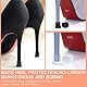 10 Paar Absatzschoner High Heels,Pumps Anti Rausrutschen Protectors,Schuhe Fersenschützer,Absatzschoner Tanzschuhe,Heel Protectors for Stiletto Shoes,Fersenkappen Schutz,5 Größen (Transparent+Schwarz)