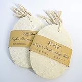 10 Pack Aimisin Natural Loofah Cleaning Pad for Dish Washing, Kitchen Scouring Pad, Household Clean