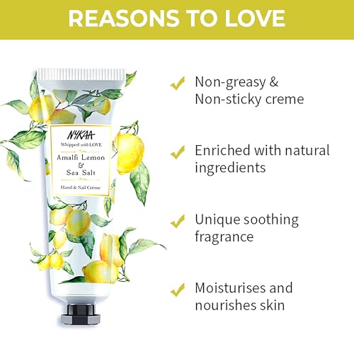 Image of Nykaa Amalfi Lemon & Sea Salt Hand & Nail Creme