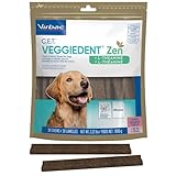 Virbac C.E.T. VEGGIEDENT Zen Tartar Control Chews for Dogs - Large