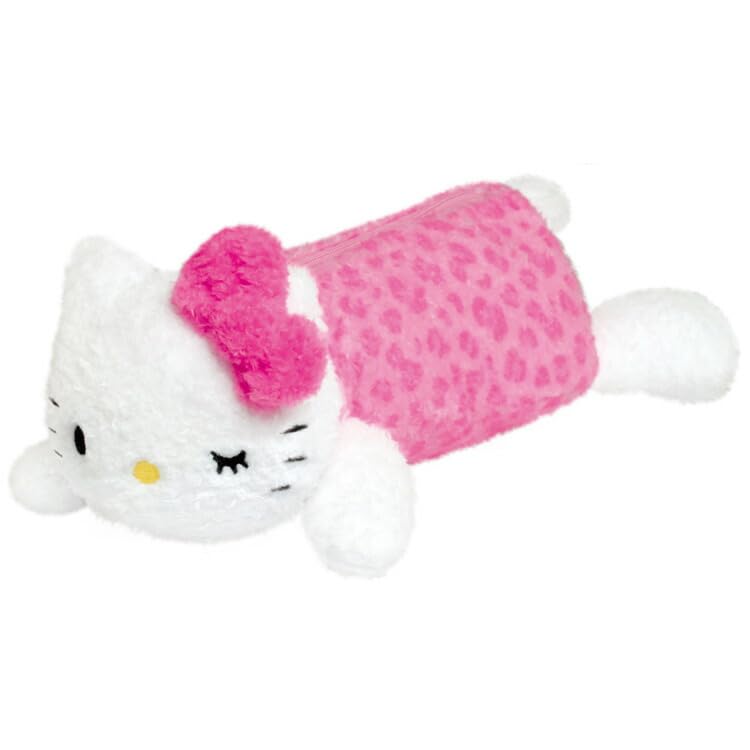 Amazon.co.jp｜サンリオ くたっとペンポーチ ハローキティ ヒョウ柄