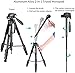 NEEWER Portable Aluminum Alloy Camera 2 in 1 Tripod Monopod Max. 70