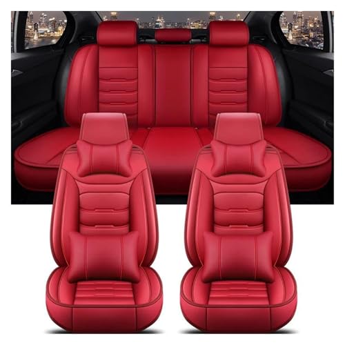 Housse Siège Auto pour Volvo XC60 XC90 XC40 5-Seat Rouge