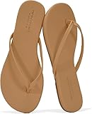 Project Cloud Flip Flops for Women Memory Foam Flats Sandals (Foundations)