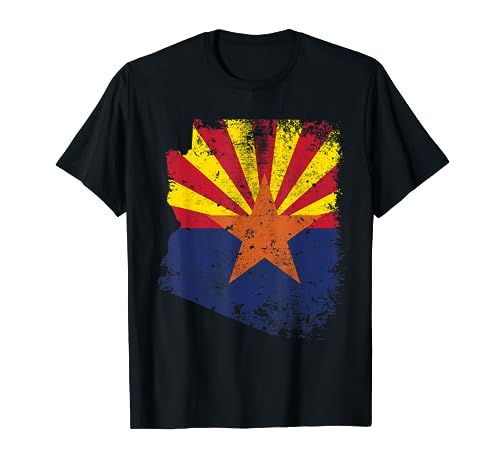 Arizona State Flag, Faded Flag of Arizona T-Shirt