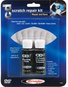 DISCWASHER 1163 CD Scratch Repair Kit