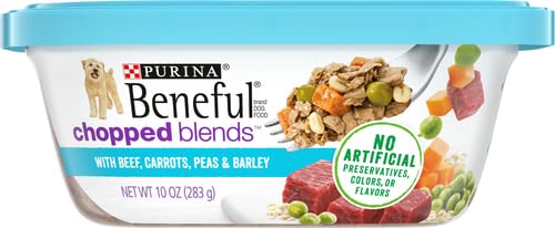 Beneful Purina Freshly Prepared Meals Wet Dog Food, Beef, (8) 10 oz