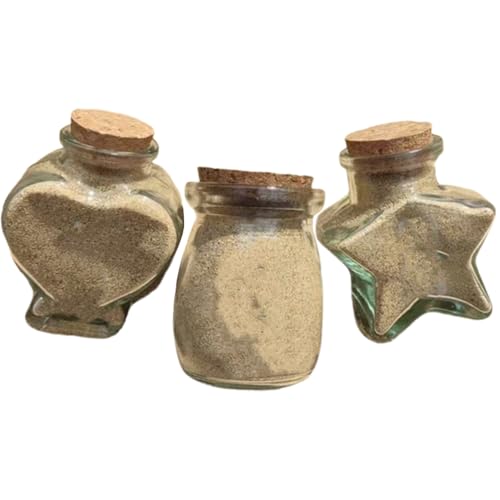 2 Pcs Honeymoon Sand Jar 2025, Heart Shaped Beach Souvenir Jar, Newlywed Gift, Honeymoon Essentials, Personalized Wedding Gift, Beach Honeymoon Souvenir (3 Different)